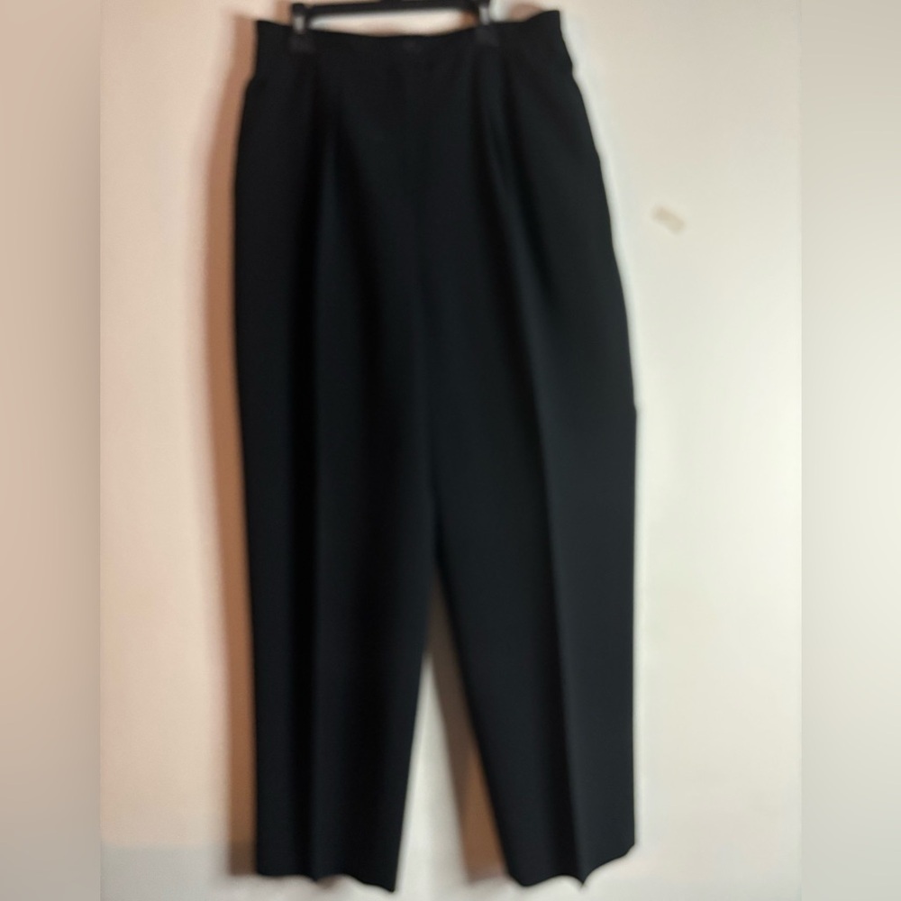 Jones New York Platinum Black Women’s Dress Pants Size 12 - Picture 1 of 14